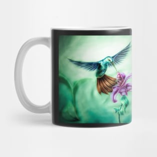 Hummingbird symbiosis Mug